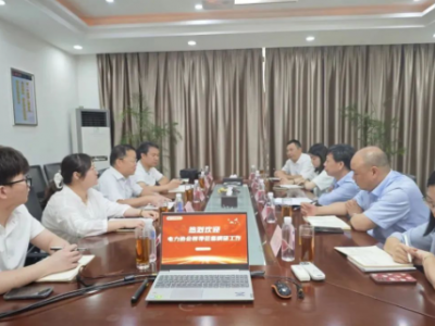 浙江電力協(xié)會領(lǐng)導來我公司調(diào)研指導工作！