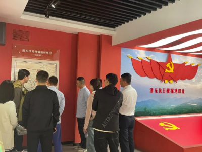 黨建活動丨追尋紅色足跡，走進寧波四明山